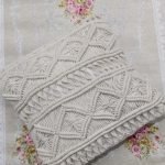 Χειροποίητη Διακοσμητική Μαξιλαροθήκη Ecru