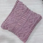 Χειροποίητη Διακοσμητική Μαξιλαροθήκη Dusty Pink