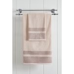 Πετσέτα προσώπου Art 3227  50x90  Εκρού   Beauty Home