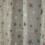 Κουρτίνα Art 6120 280x280 Μπεζ,Κόκκινο,Μπλε Beauty Home - Image 7