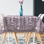 Τραπεζομάντηλο Friday Art 8324  Εμπριμέ 140x220  Beauty Home