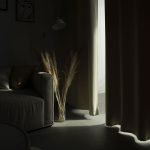 Beauty Home Κουρτίνα Blackout σκίασης με 8 κρίκους Ideal Art 8400 140x270 Μπεζ - Image 4