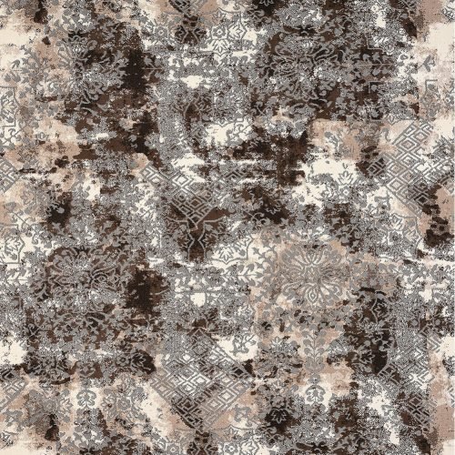 Χαλί vintage καφέ μπεζ Thema 4645/958 - 1,40x2,00 Colore Colori