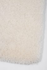 Χαλί Shaggy λευκό βανίλιας Monti 7053/61 - ΡΟΤΟΝΤΑ  1,60x1,60 Colore Colori