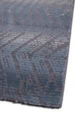 Χαλί μοντέρνο ψηφιδωτό γκρι γαλάζιο Thema 4660/933 - 1,60x2,30 Colore Colori - Image 2