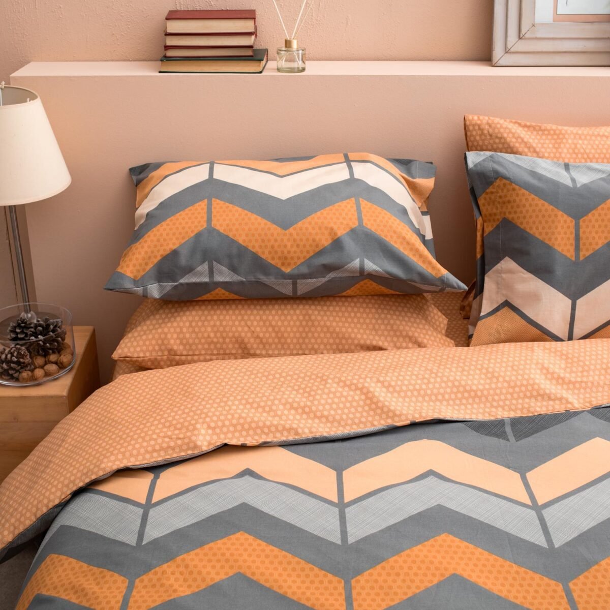 Σετ Σεντόνια King Size Caprice 2 Vesta Home (270x260) - Image 2