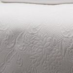 Υπέρδιπλη Πικέ Κουβέρτα Βάφλα 1068 370gr Vesta Home (230x240) Λευκή