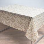 Τραπεζοκαρέ 140Χ140 Cotone Sicily μπεζ