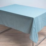 Τραπεζοκαρέ 140Χ140 Cotone Tina 8 πετρόλ