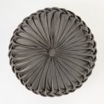 Διακοσμητικό Βελούδινο Μαξιλάρι Dark Grey