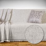 Ριχτάρι πολυθρόνας 170x170 Cotone Bari εκρού