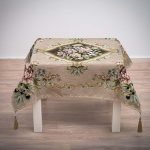 Καρέ 95x95 Δαμάσκο Βελούδο μπεζ