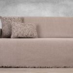 Ριχτάρι διθέσιου (170X240) Cotone LINA έλεφαντ