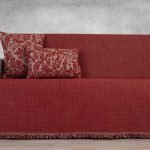 Ριχτάρι διθέσιου (170X240) Cotone LINA μπορντό