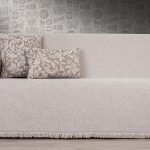 Ριχτάρι πολυθρόνας (170X170) Cotone Sofi εκρού