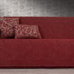 Ριχτάρι διθέσιου (170X240) Cotone SOFI μπορντό