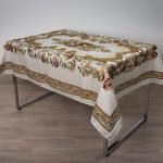 Τραπεζοκαρέ Δαμάσκο 140Χ140 Cotone Penelope