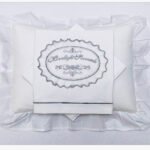 Σετ Σεντόνια Κούνιας Moonlight Serenade Λευκό 120x160 Raison D’etre