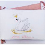 Βρεφική πάντα κούνιας Swan with a Crown 45x210 Raison D’etre