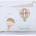 Βρεφική πάντα κούνιας Hot Air Balloon Ροζ 45x210 Raison D’etre
