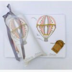 Κουβέρτα πικέ κρεβατιού Hot Air Balloon Ροζ 120x160 Raison D’etre
