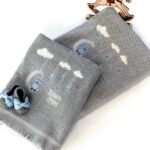 Σετ πετσέτες Γκρι-Μπλε Dreamy Owl Raison D’etre