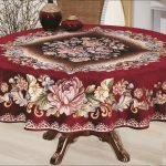 Ροτόντα Ø160 Βελούδο-Δαμάσκο μπορντό