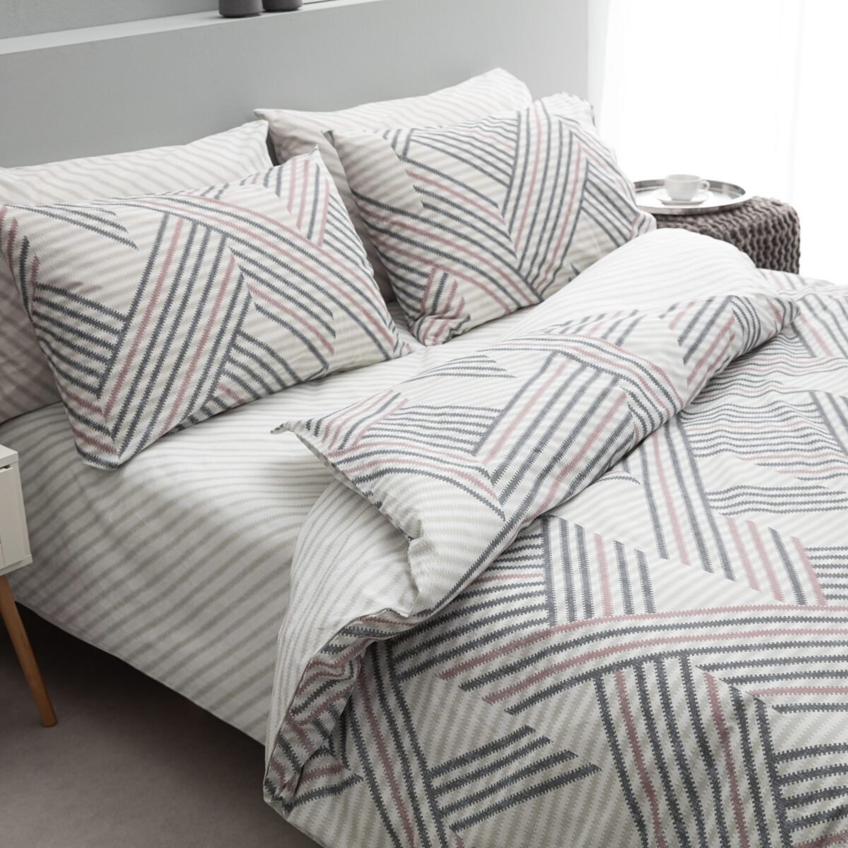 Σετ Σεντόνια Υπέρδιπλα Με Λάστιχο Zelma 2 Vesta Home (240x260) - Image 2