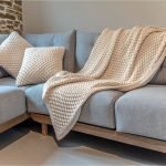 Κουβέρτα Popcorn Beige (130x170)