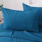 Σετ σεντόνια King Size με λάστιχο 4 Seasons Art 12000 260x270 Πετρόλ Beauty Home - Image 2