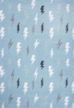 Παιδικό χαλί κεραυνοί Diamond Kids 8471/95 - ΡΟΤΟΝΤΑ  1,60x1,60 Colore Colori