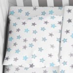 ΜΑΞΙΛΑΡΟΘΗΚΗ ΕΜΠΡΙΜΕ bebe Star 104 35Χ45 Sky blue Cotton 100%