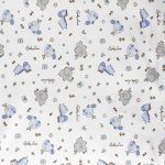 ΠΑΝΑ ΧΑΣΕΣ bebe Elephant 174 80Χ80 Blue Cotton 100%