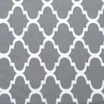 ΠΑΝΑ ΧΑΣΕΣ bebe Windows 135 80X80 Grey Cotton 100%