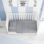 ΠΑΠΛΩΜΑ ΕΜΠΡΙΜΕ bebe Windows 135 120Χ160 Grey Cotton 100%