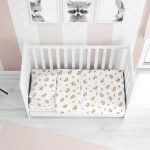 ΚΑΤΩΣΕΝΤΟΝΟ ΜΕ ΛΑΣΤΙΧΟ bebe Baby 03 0,70X1,40X0,15  Flannel cotton 100%