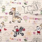 ΣΕΝΤΟΝΑΚΙ ΛΙΚΝΟΥ bebe Africa 145 80Χ110 Beige Flannel Cotton 100%