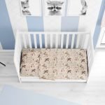 ΣΕΝΤΟΝΙΑ ΕΜΠΡΙΜΕ ΣΕΤ 3 τεμ bebe Africa 145 120Χ160 Beige Flannel Cotton 100%