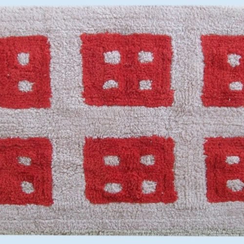 ΠΑΤΑΚΙ ΜΠΑΝΙΟΥ Παράθυρο 50Χ85 Beige Cotton 100%