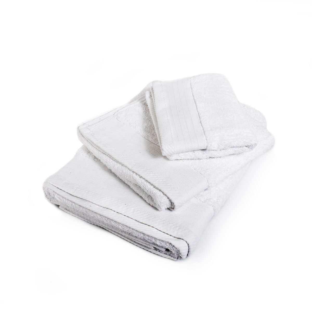 0002171_Sku_1332218104600017 ΠΕΤΣΕΤΑ ΣΕΤ 3 τεμ ΠΕΝΙΕ 500 gsm 40Χ60,50Χ100,80Χ150 ΛΕΥΚΟ Cotton 100% - Image 1