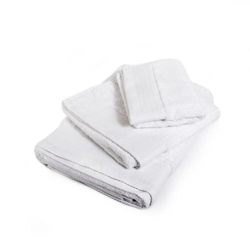 ΠΕΤΣΕΤΑ ΠΕΝΙΕ 500 gsm 80Χ150 ΛΕΥΚΟ Cotton 100%
