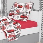 ΜΑΞΙΛΑΡΟΘΗΚΗ ΕΜΠΡΙΜΕ kids Speed Racer 290 50Χ70 Rotary Print Cott/Pol 70/30