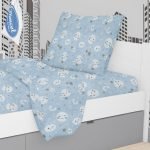 ΜΑΞΙΛΑΡΟΘΗΚΗ ΕΜΠΡΙΜΕ kids Smile 81 50Χ70 Blue Cotton 100%