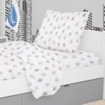 ΜΑΞΙΛΑΡΟΘΗΚΗ ΕΜΠΡΙΜΕ kids Star 104 50Χ70 Sky blue Cotton 100%