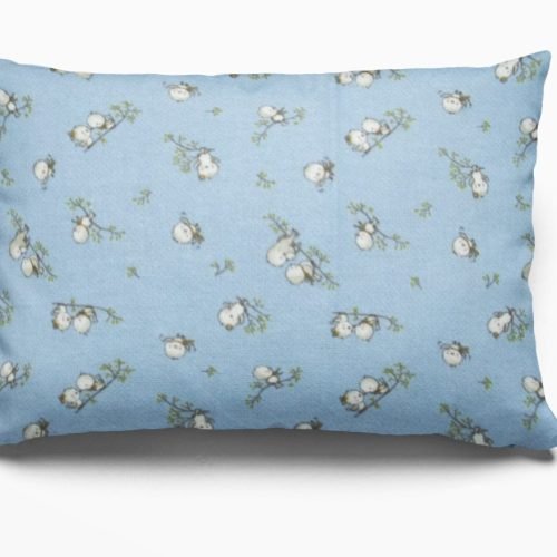 ΜΑΞΙΛΑΡΟΘΗΚΗ ΕΜΠΡΙΜΕ kids Birds 14 50Χ70 Sky blue Flannel cotton 100%