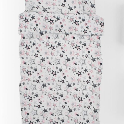 ΠΑΠΛΩΜΑ ΕΜΠΡΙΜΕ kids Star 122 160Χ240 Grey-Pink Cotton 100%