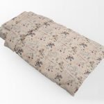 ΠΑΠΛΩΜΑΤΟΘΗΚΗ ΕΜΠΡΙΜΕ kids Africa 145 160Χ240 Beige Flannel Cotton 100%