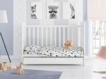 ΚΑΤΩΣΕΝΤΟΝΟ ΜΕ ΛΑΣΤΙΧΟ bebe Hearts 11 0,70X1,40X0,15 Grey-Green Cotton 100% - Image 2