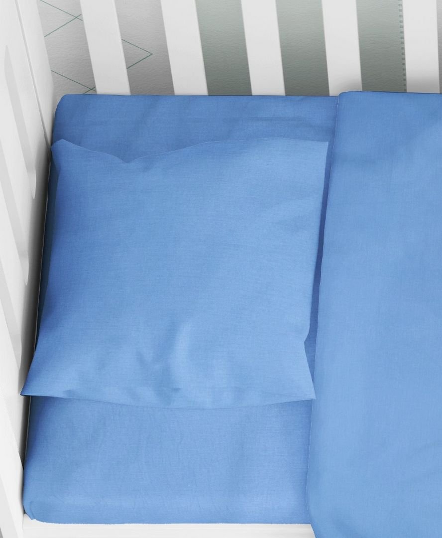 0003501_Sku_1910817706249882 ΜΑΞΙΛΑΡΟΘΗΚΗ bebe Solid 498 35Χ45 Sky blue Cotton 100% - Image 1