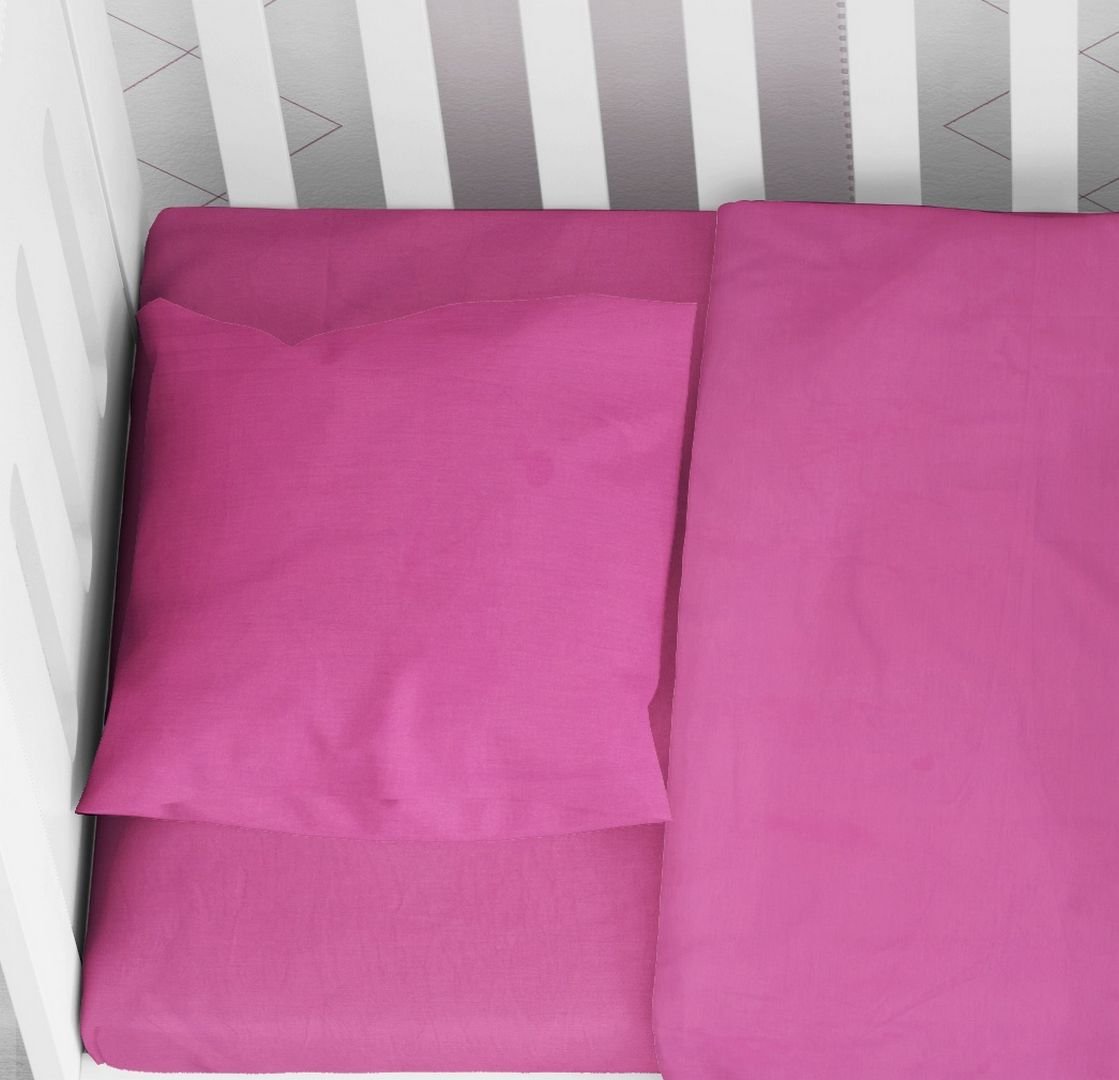 0003502_Sku_1910817706249930 ΜΑΞΙΛΑΡΟΘΗΚΗ bebe Solid 499 35Χ45 Fuchsia Cotton 100% - Image 1